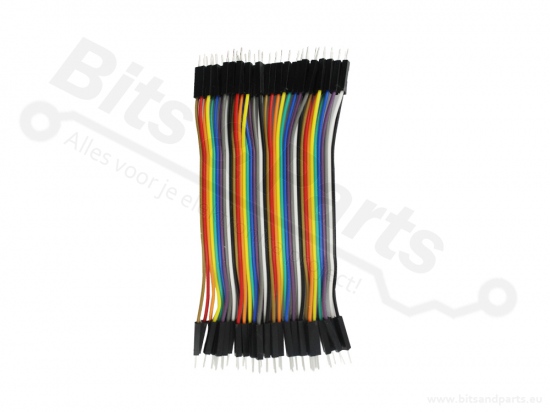 Breadboard jumper cables Dupont 10cm male/male 40PCS